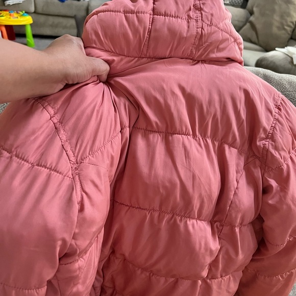 Girls pink winter jacket size 14 old navy - Picture 4 of 4